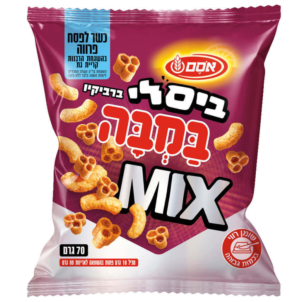 במבה ביסלי ברביקיו מיקס כלפ 70גרם