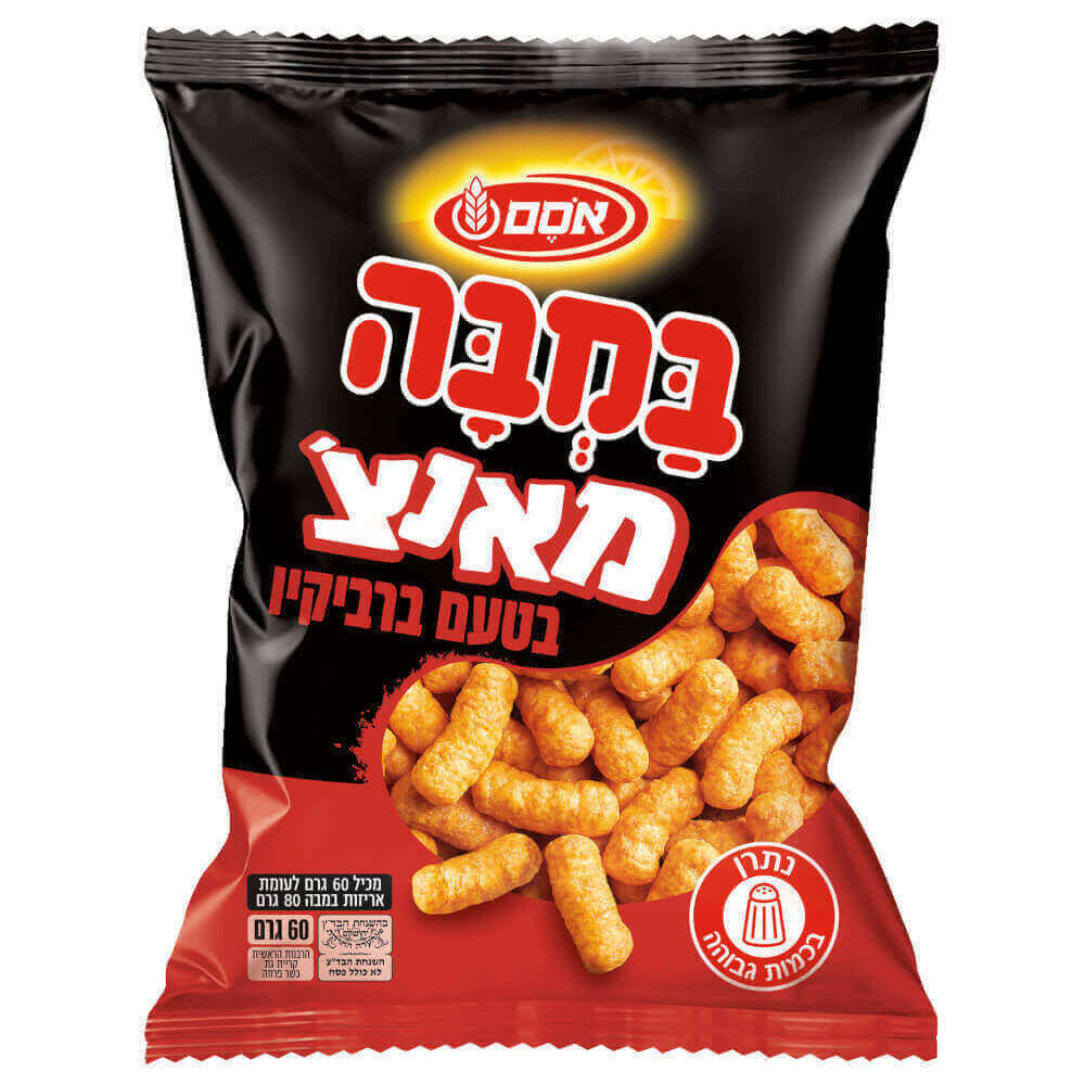 במבה מאנצ ברביקיו 60 גרם