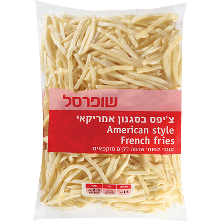 צ'יפס אמריקאי 1.5 קג