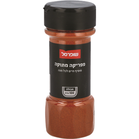 פפריקה מתוקה מיכל 100ג