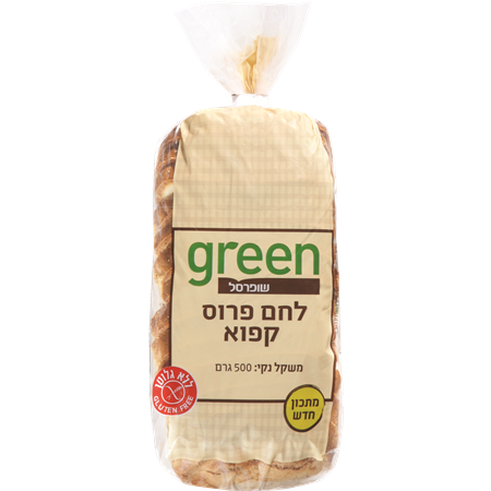 לחם לבן ללא גלוטן 500 גר