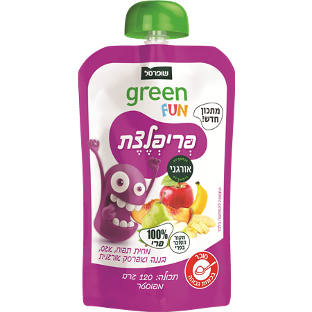 פריפלצת מיקס פירות 120 ג