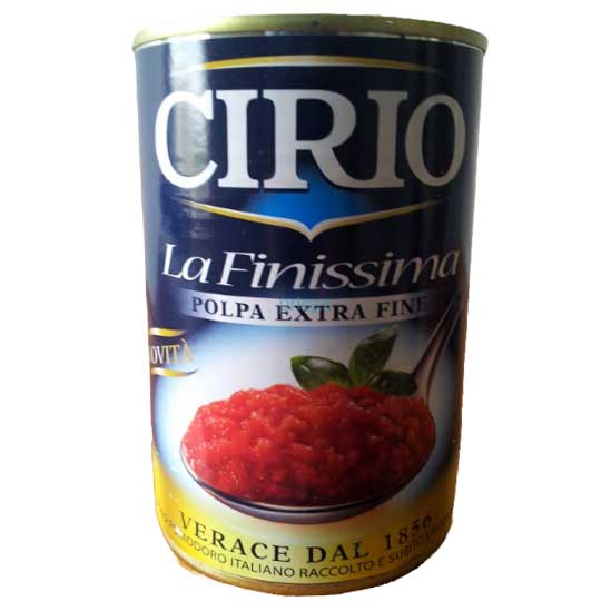 Pulpe fine de tomates - Cirio - 400 g (8000320414855)