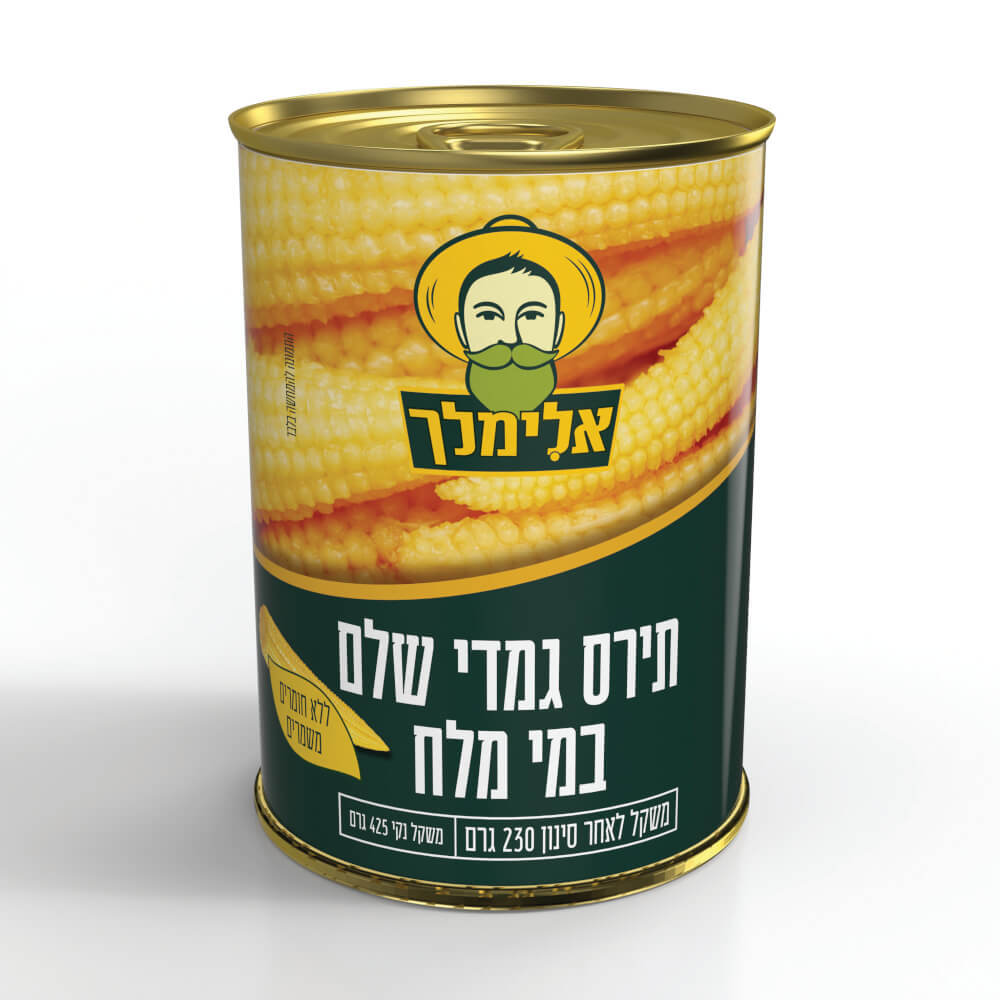 מחיר תירס גמדי שלם במי מלח אלימלך גרו גרין 425 גרם | פרייסז - השוואת ...