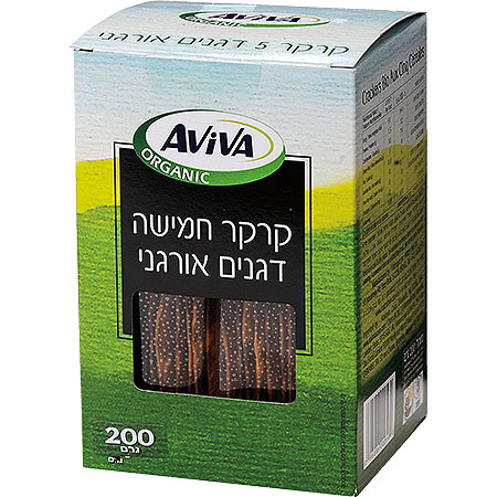 קרקר חמישה דגנים אור