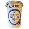 יוגורט יווני אותנטי 10% בטעם טבעי מחלבת קוליוס 500 גרם