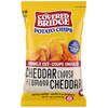 חטיף צ'יפס תפוח אדמה בטעם גבינת צ'דר קאברד ברידג 170 גרם