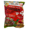 חטיף תפוחי עץ מיובשים ללא תוספת סוכר תפוחונים נאמן 4 * 22 גרם