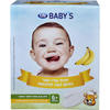 חטיף אורז אפוי לתינוקות מגילאי 6+ חודשים בטעם בננה 24 יחידות לייף 50 גרם