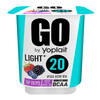 יוגורט גו לייט 20 גרם חלבון 0.5% שומן בטעם פירות יופלה 200 גרם
