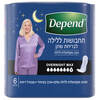 תחבושות לנשים ללילה לבריחת שתן דיפנד 6 יחידות