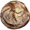 לחם מחמצת כפרי עם שיפון בונז'ור 640 גרם