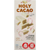 שוקולד לבן בטעם סחלב הולי קקאו 100 גרם