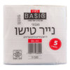מפיות נייר בייסיק 5 * 100 יחידות