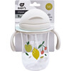 כוס משקולת עם קש לתינוק לגילאי 9 חודשים + 300 מ"ל לייף בייביז יחידה