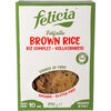 פסטה פרפרלה אורז מלא אורגני ללא גלוטן פליסיה 250 גרם