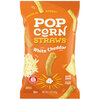 חטיף מקלות תירס פופ קורן בטעם גבינת צ'דר לבנה מור ים מרקטינג 142 גרם