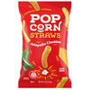 חטיף מקלות תירס פופ קורן בטעם חלפיניו חריף וגבינת צ'דר מור ים מרקטינג 142 גרם