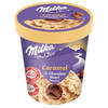 גלידת חלבית קרמל עם ליבת שוקולד פיינט מילקה גלידות נסטלה 480 מ"ל