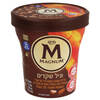 גלידת שמנת בטעם וניל עם שברי שוקולד חלב ושקדים מסוכרים במעטפת שוקולד חלב מגנום 440 מ"ל