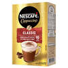 אבקה להכנת משקה קפה בטעם קפוצ'ינו קלאסיק נסקפה קפוצ'ינו 10 * 12.5 גרם